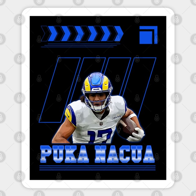 Puka Nacua Sticker by Aloenalone